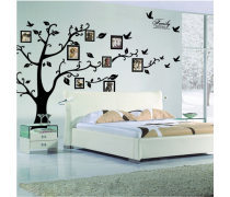 創意照片墻樹墻貼 打造專屬回憶森林