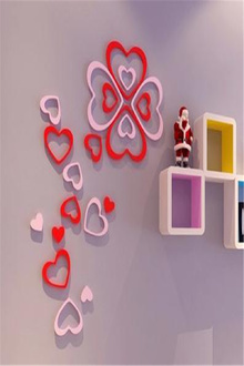 2016夏季新款墻壁裝飾貼片 點亮你的家居空間